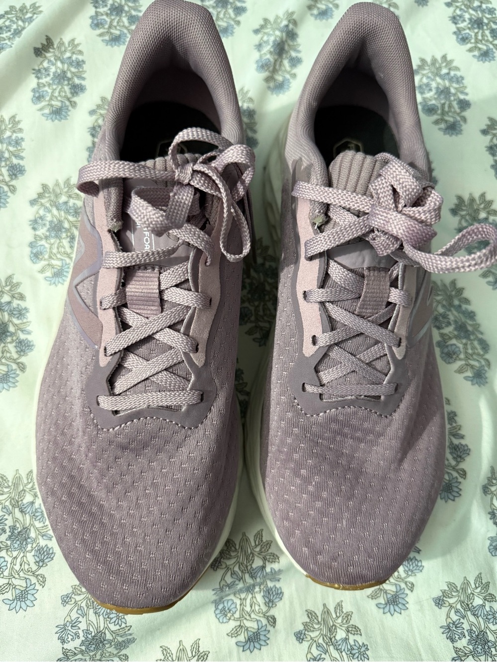 New Balance Women's Lavender Athletic Lace-Up Sneakers